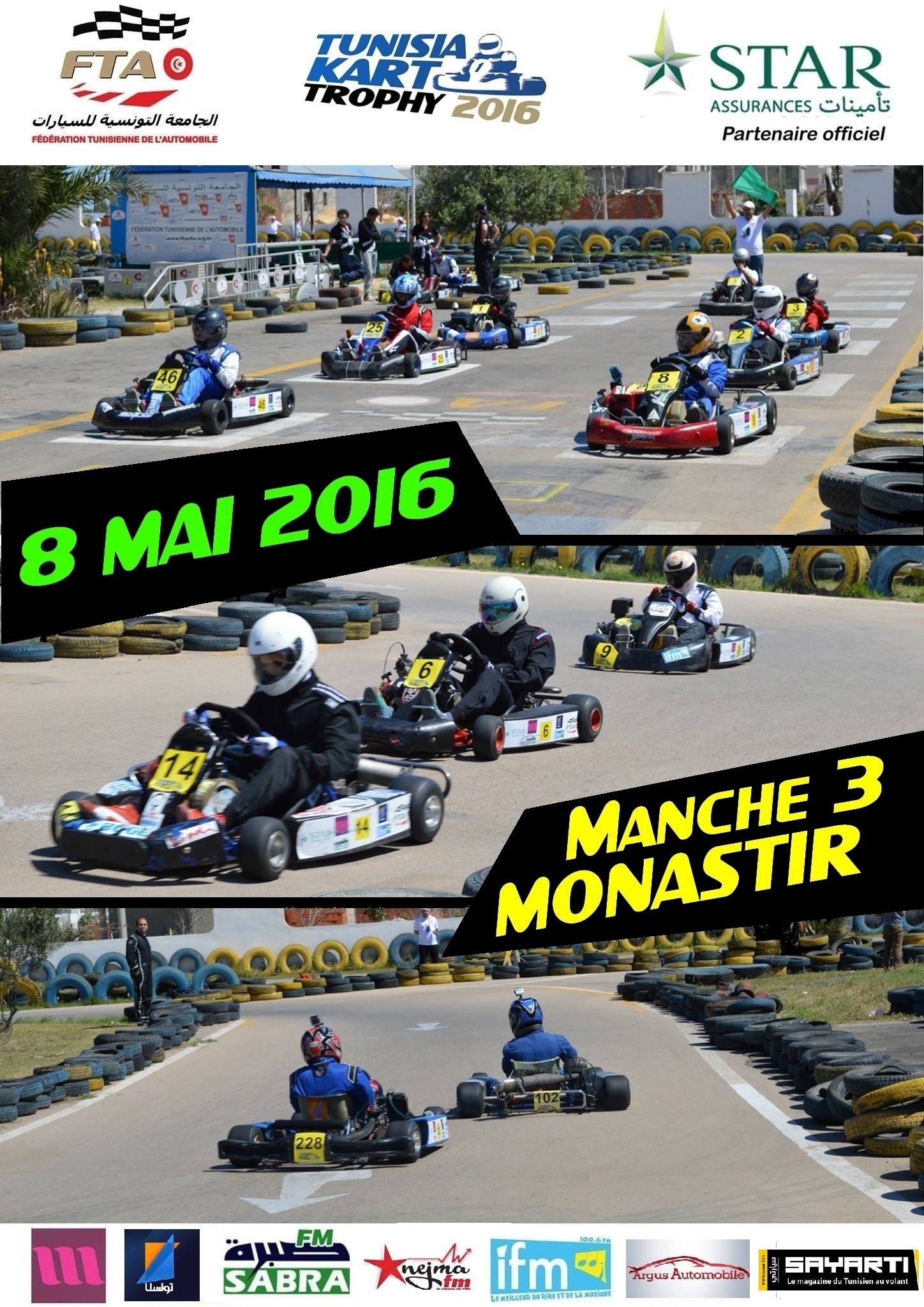 Manche 3 – Tunisia Kart Trophy 2016