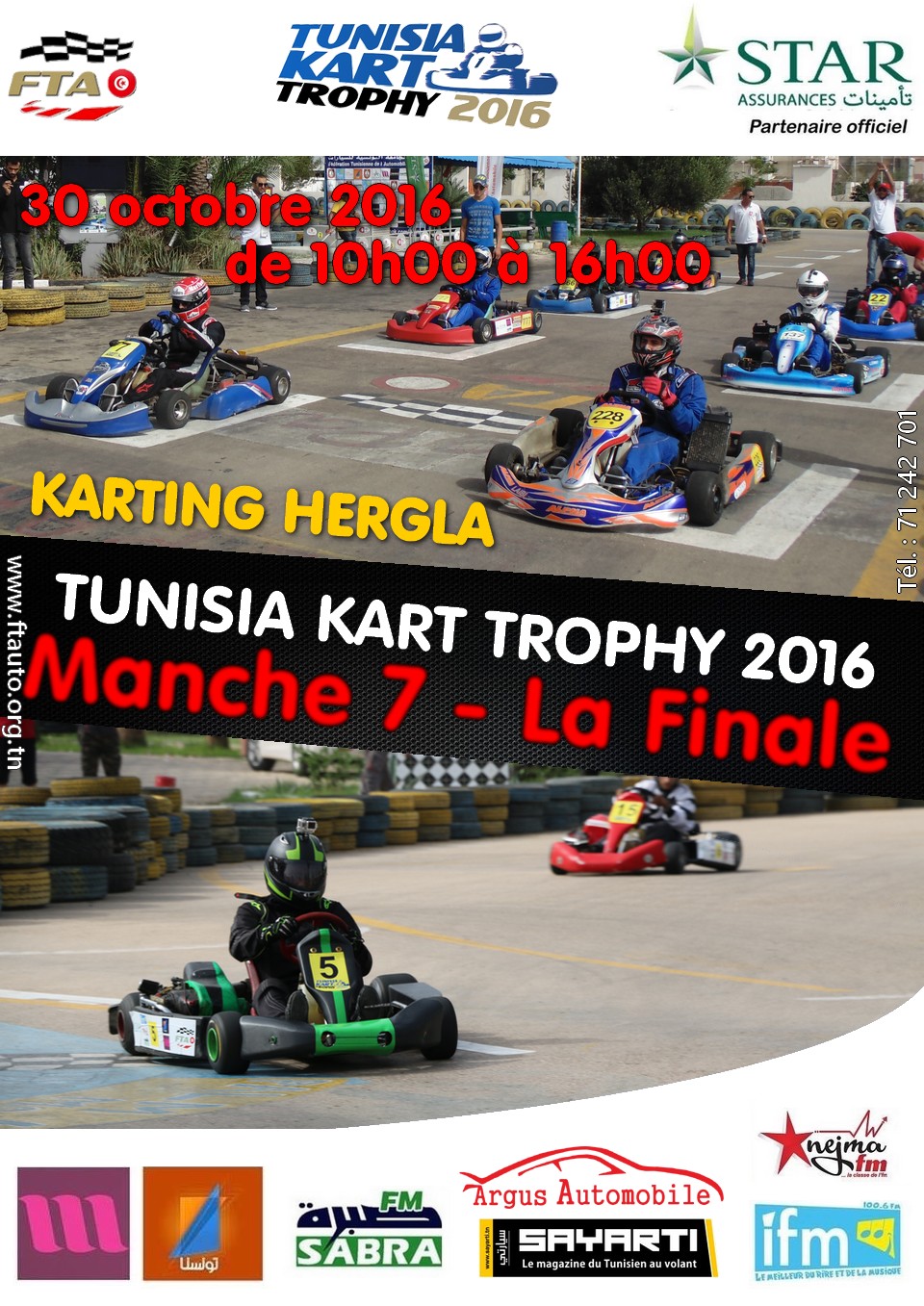 La finale – Tunisia Kart Trophy 2016 – Manche 7