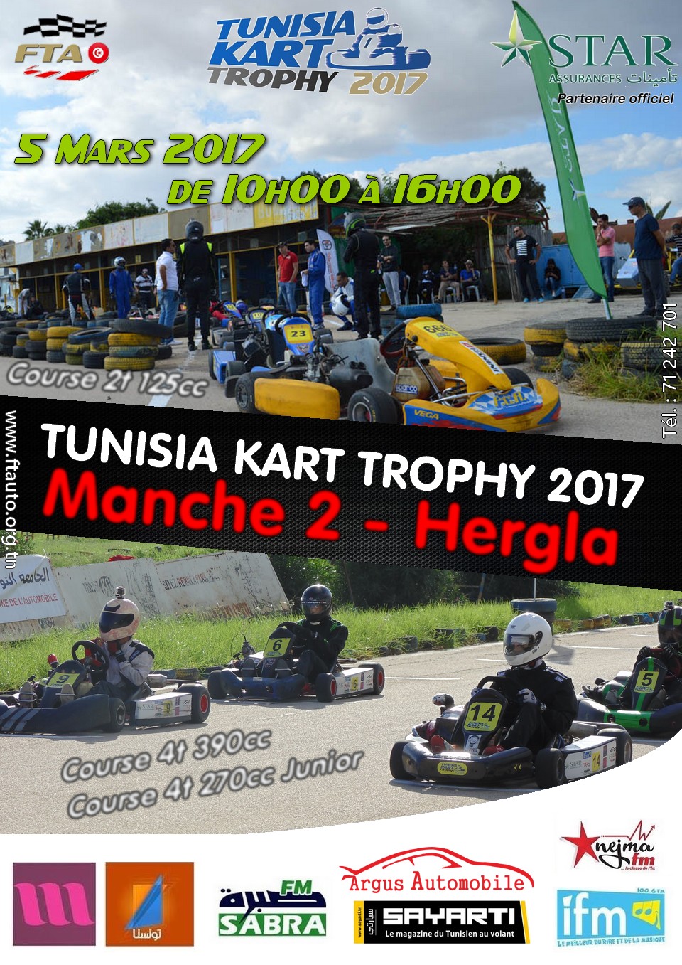 Manche 2 – Tunisia Kart Trophy 2017