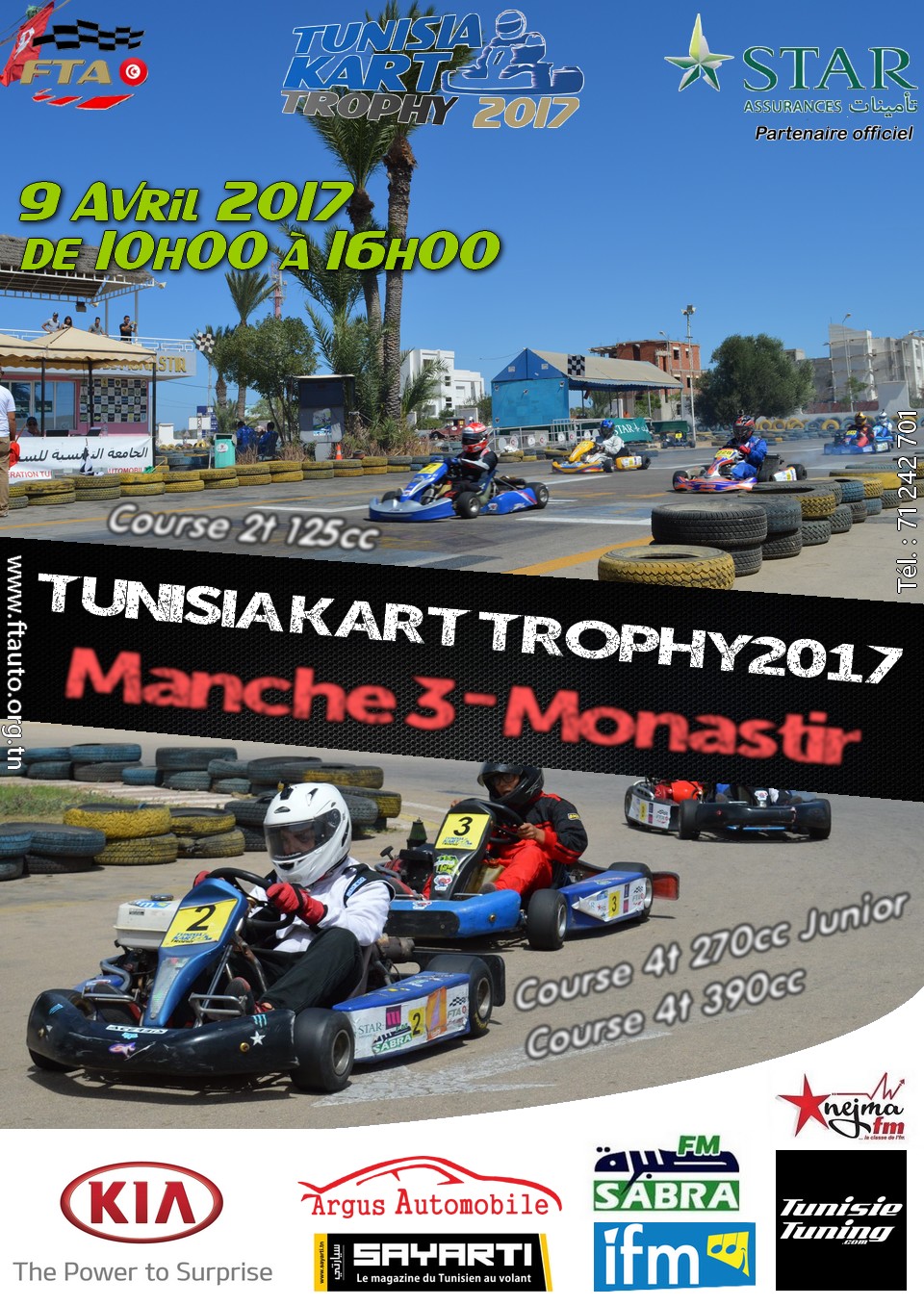 Manche 3 – Tunisia Kart Trophy 2017