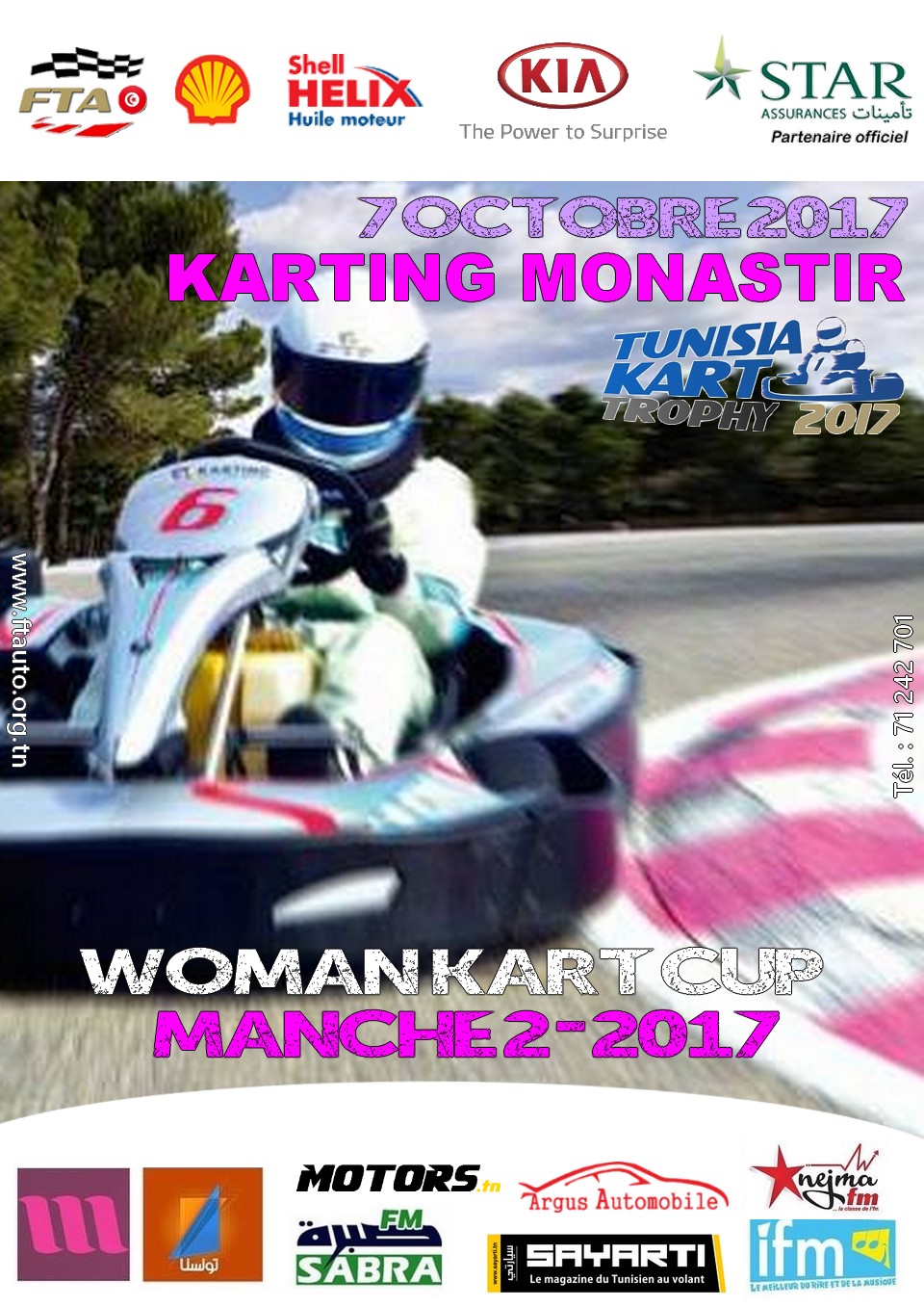 Manche 2 – Woman Kart Cup 2017