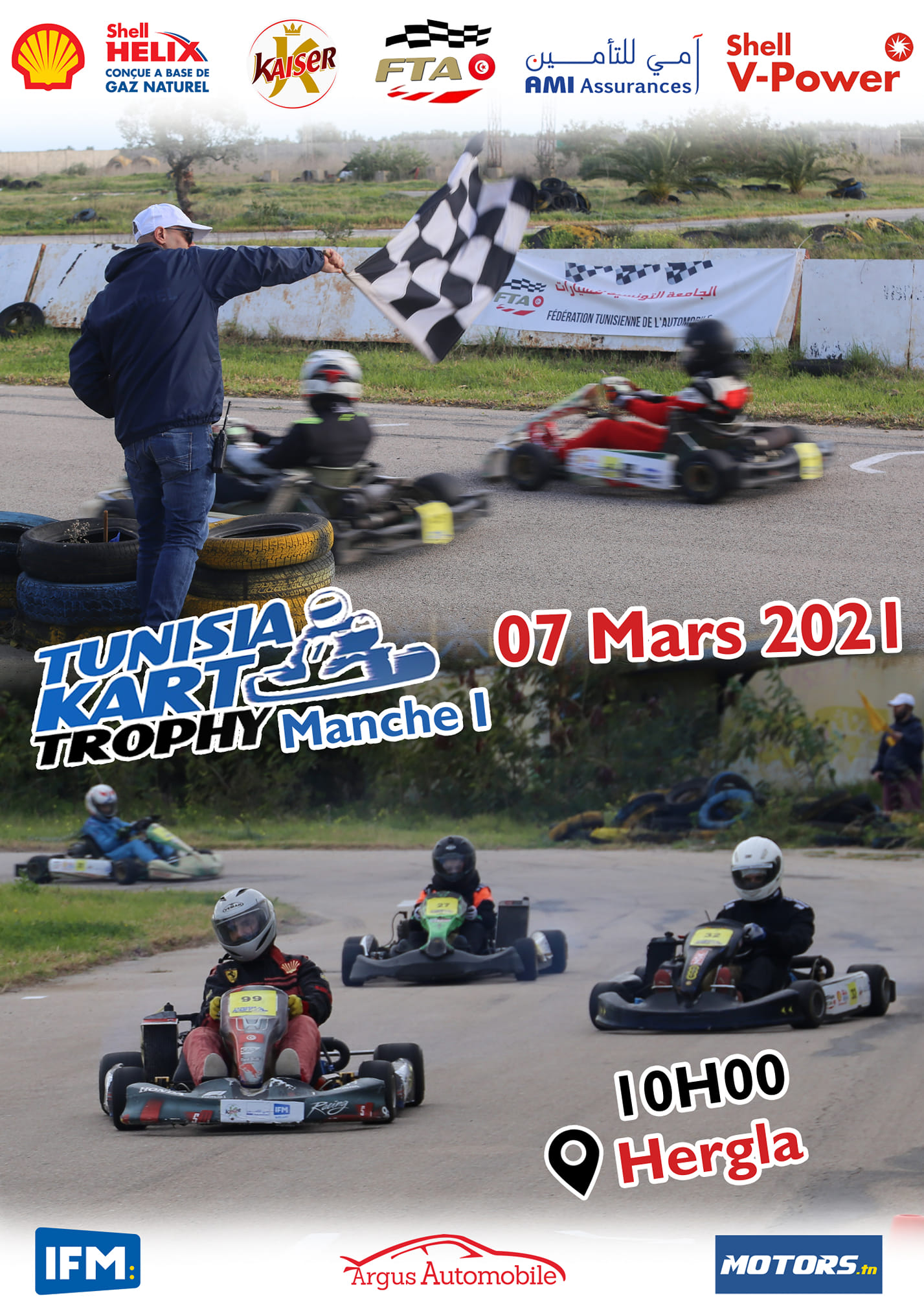 Tunisia Kart Trophy 2021, Manche 1