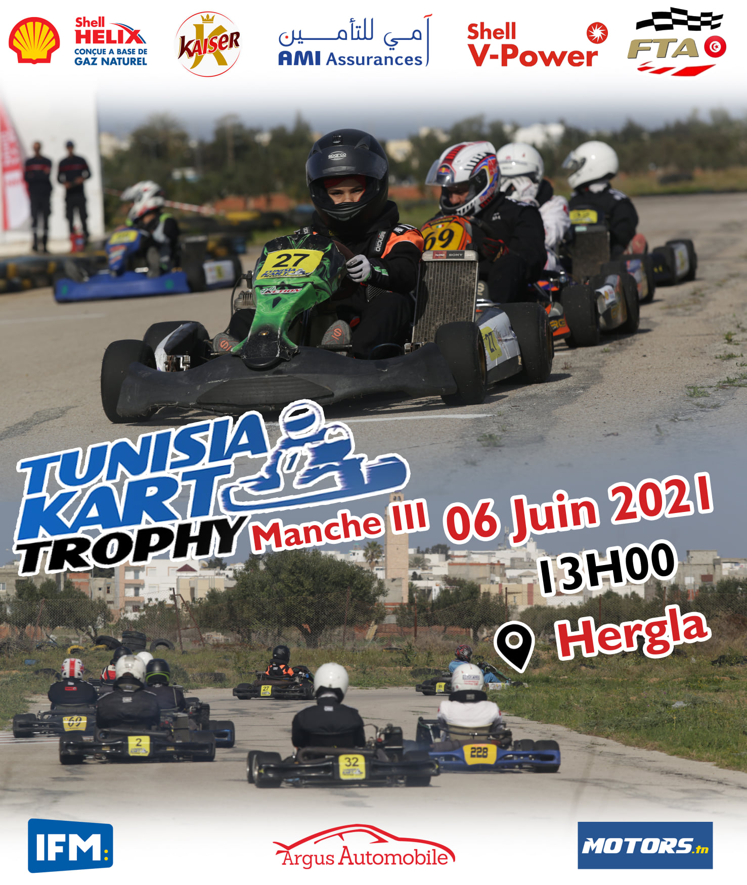 Tunisia Kart Trophy 2021, Manche 3